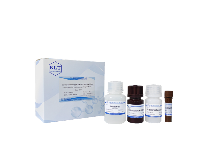 萤火虫和海肾双荧光素酶报告基因检测试剂盒Firefly&Renilla Luciferase Reporter Gene Assay Kit